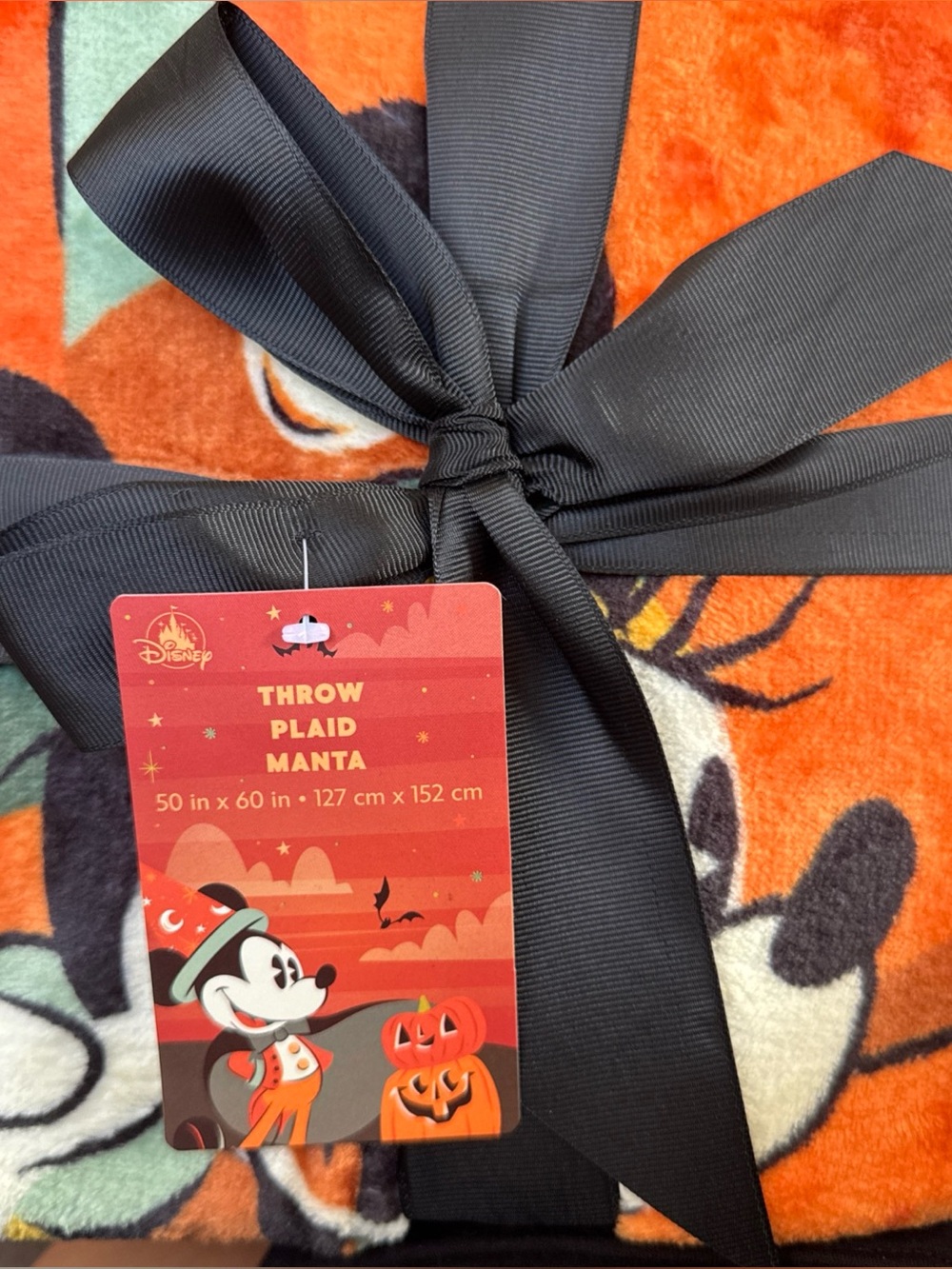 Disney Home Soft Halloween Blanket NWT’ Perfect For Your Boo Basket Fall Nights